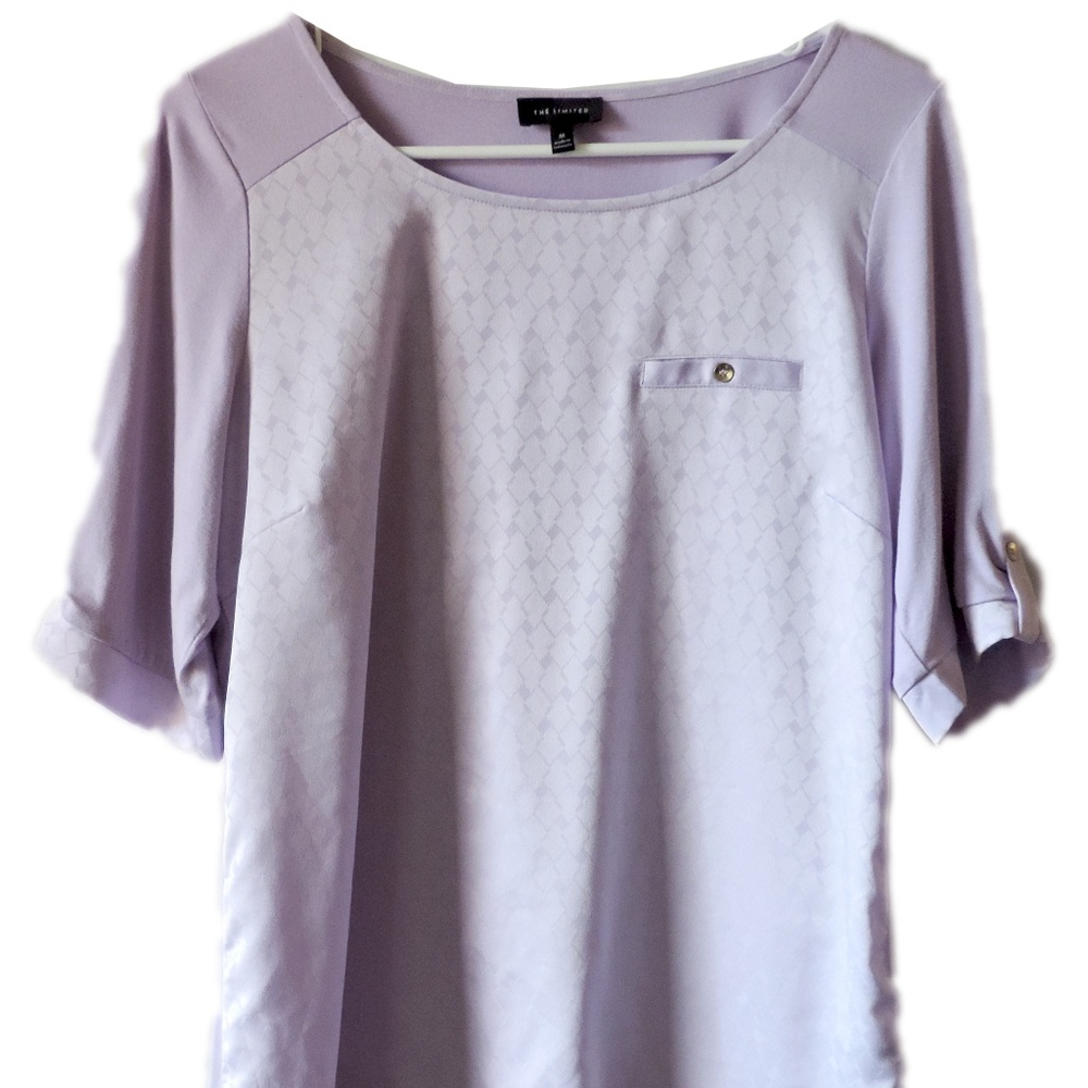 Pretty Violet Purple & Diamond Pattern Shirt